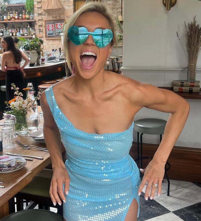 Hire Cultnaked Moon Dress in Blu