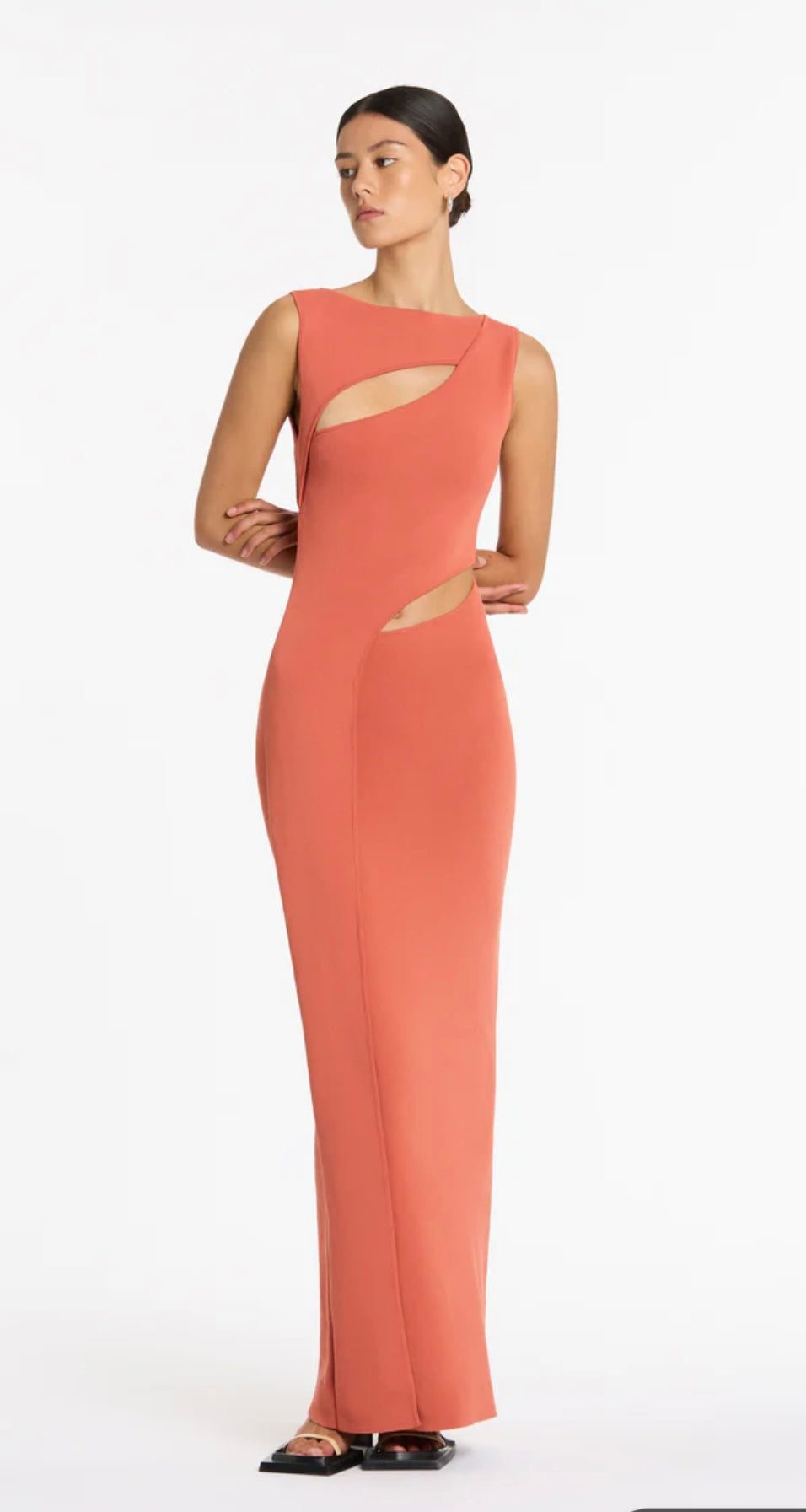 Sir Nadja Cut Out Dress, Dress Hire, Dress Hire near me, Dress Hire Brisbane, The Volte, All The Dresses, Dress Hire Sydney, Dress Hire Adelaide, Dress Hire Perth, Designer Dress, Black Dress, Pink Dress, Red Dress, White Dress, Formal Dress Hire, Wedding Guest Dresses, Birthday Dress Hire